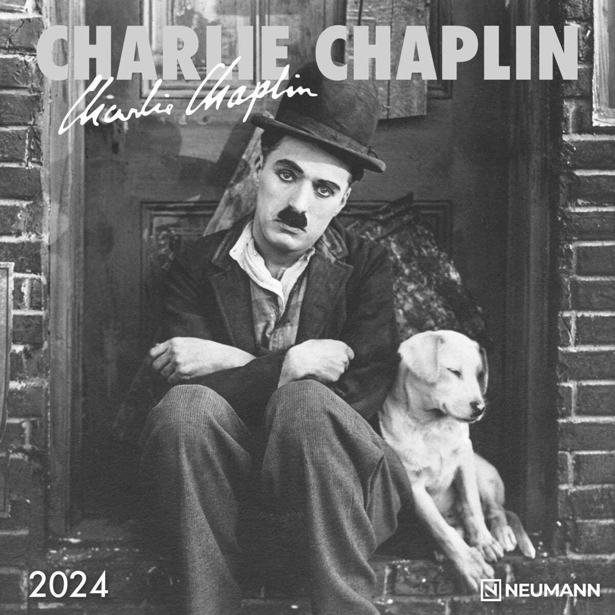 Kalender 2024 Charlie Chaplin 30x30cm