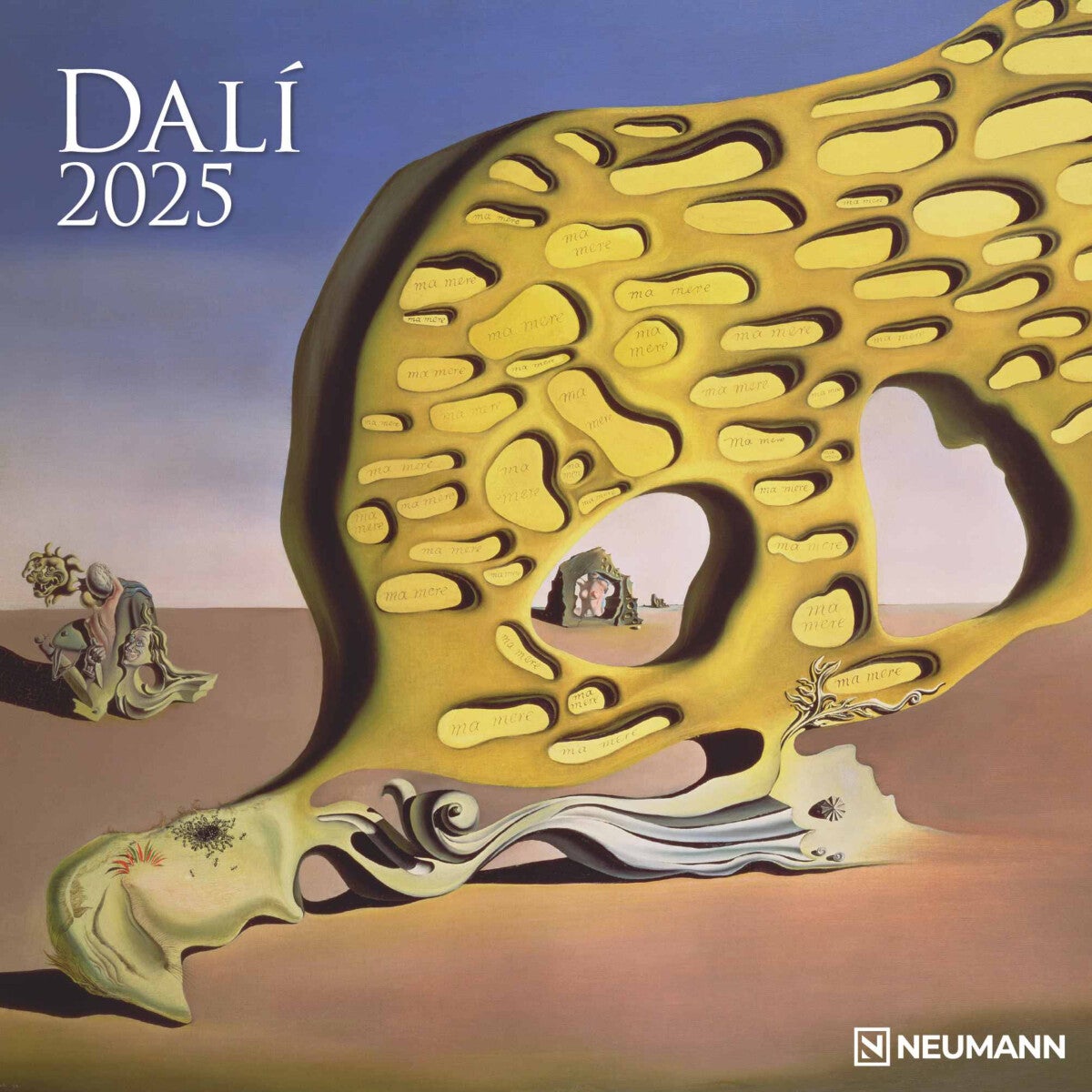 Kalender 2025 Dali 30x30cm