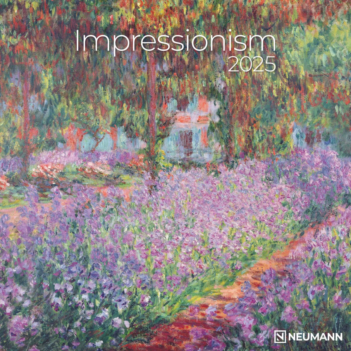 Kalender 2025 Impressionism 30x30cm