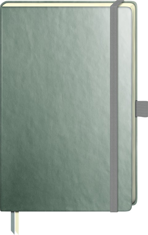 Notatbok Kompagnon A5 Sølv Metallic Dots