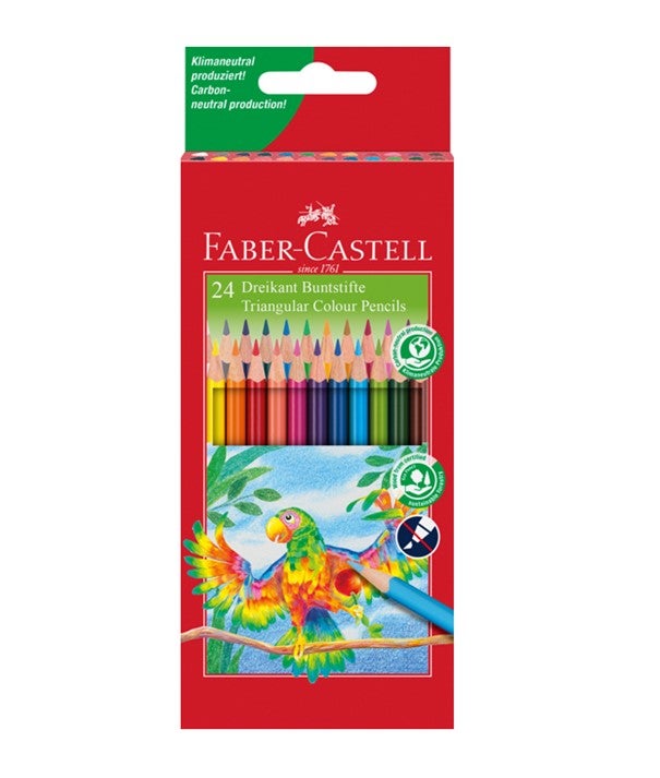 Fargeblyant Trekantet 24 Pk
