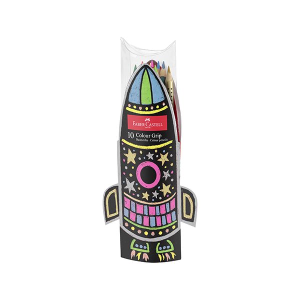 Fargeblyant Rakett Faber 10 Stk