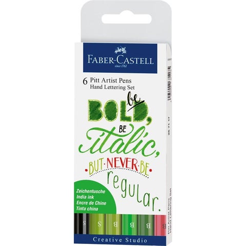 FABER CASTELL ARTPEN HAND LETTERING GREE