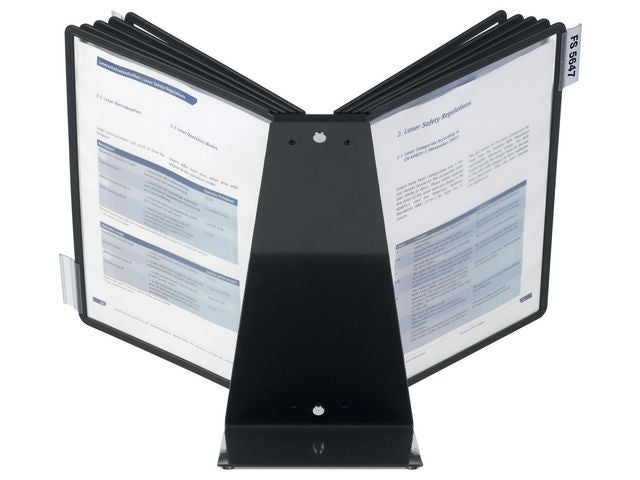 Bordstativ Vario 10 lommer sort