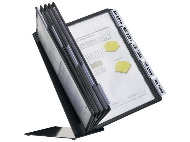 Bordstativ Vario 10 lommer sort