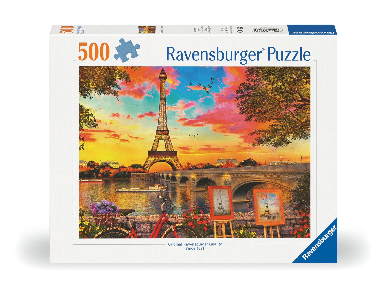 Puslespill 500 Kveld i Paris Ravensburger