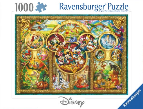 Puslespill 1000 Beste Disney Ravensburger