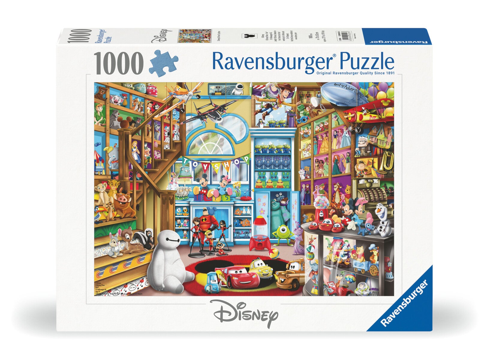 Ravensburger Puslespill Disney Multiproperty, 1000 brikker (12000527)