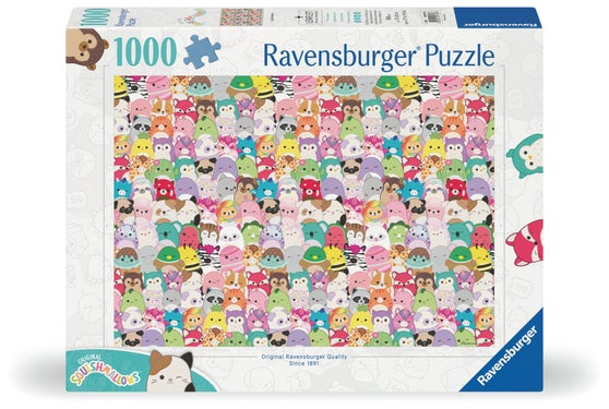 Puslespill 1000 Squishmallows Ravensburger