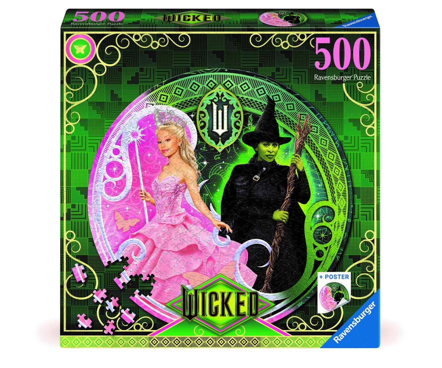Puslespill 500 Wicked Two Halves Ravensburger