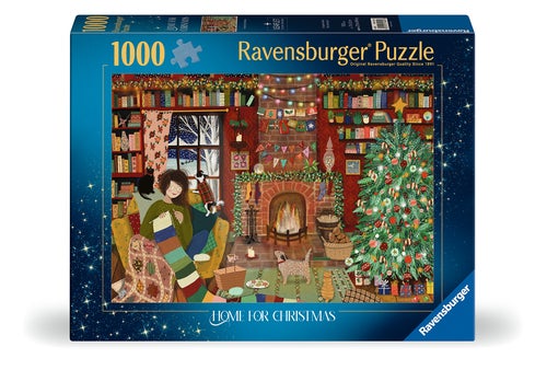 Puslespill 1000 Hjem Til Jul Ravensburger