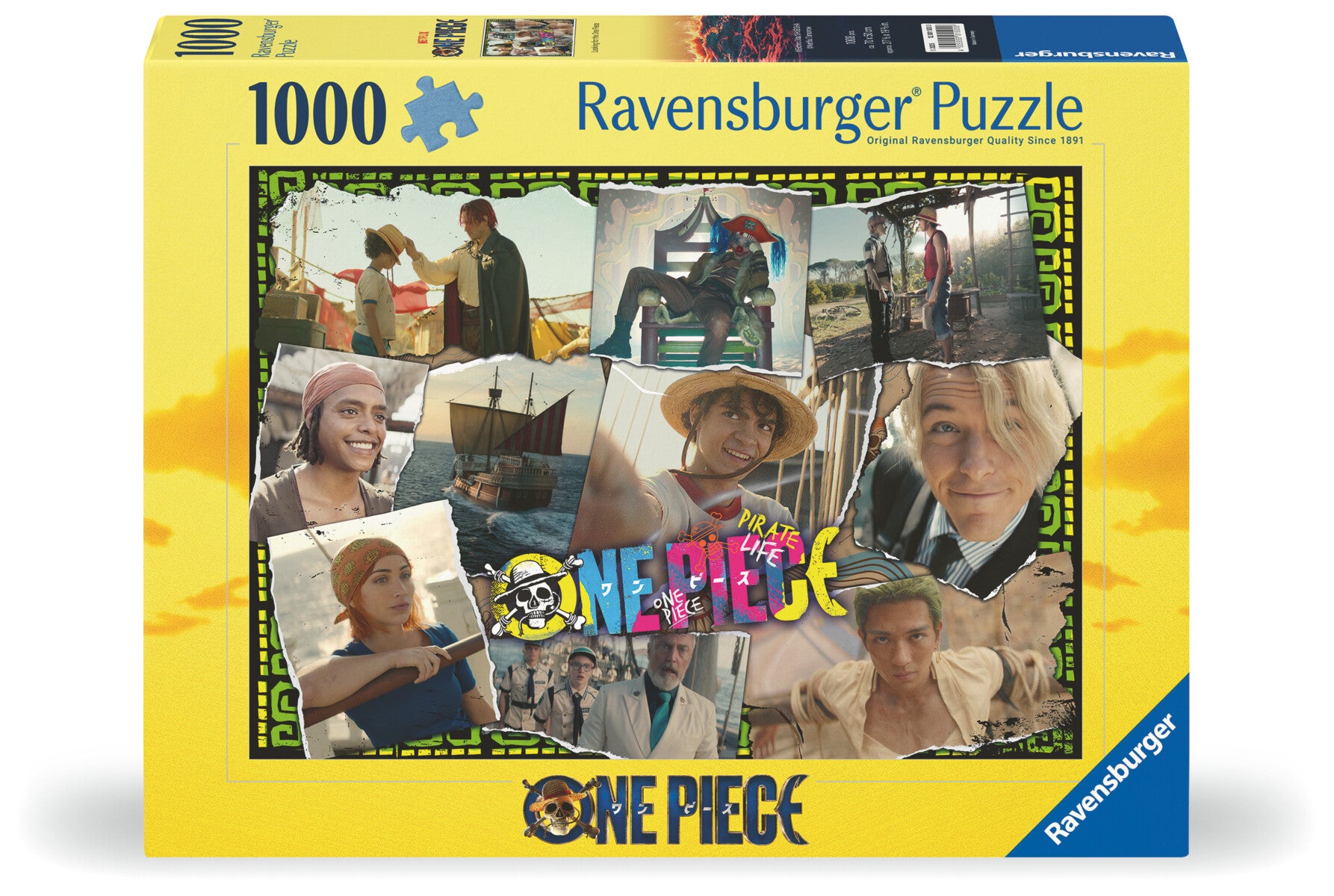 Puslespill 1000 One Piece Ravensburger