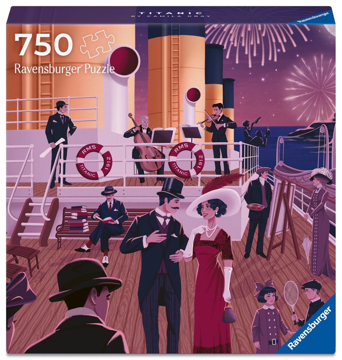 Puslespill 750 Titanic Ravensburger