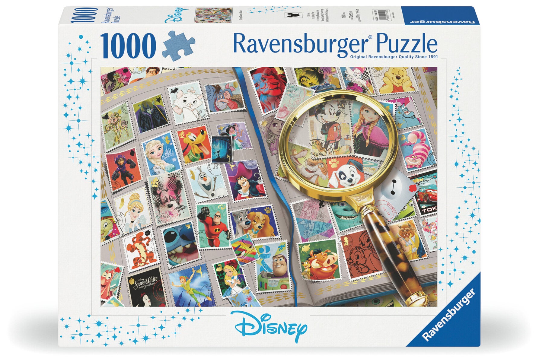 Puslespill 1000 Wd Frimerkealbum Ravensburger