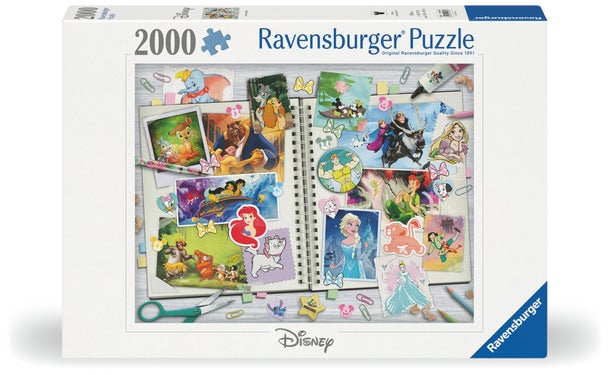 Puslespill 2000 Wd Utklippsalbum Ravensburger