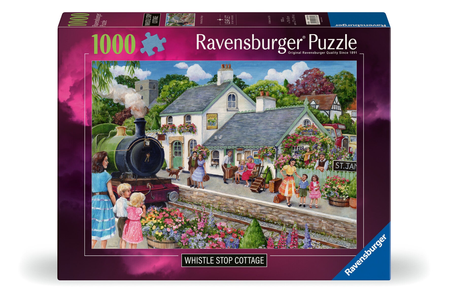 Puslespill 1000 Cottage Ravensburger
