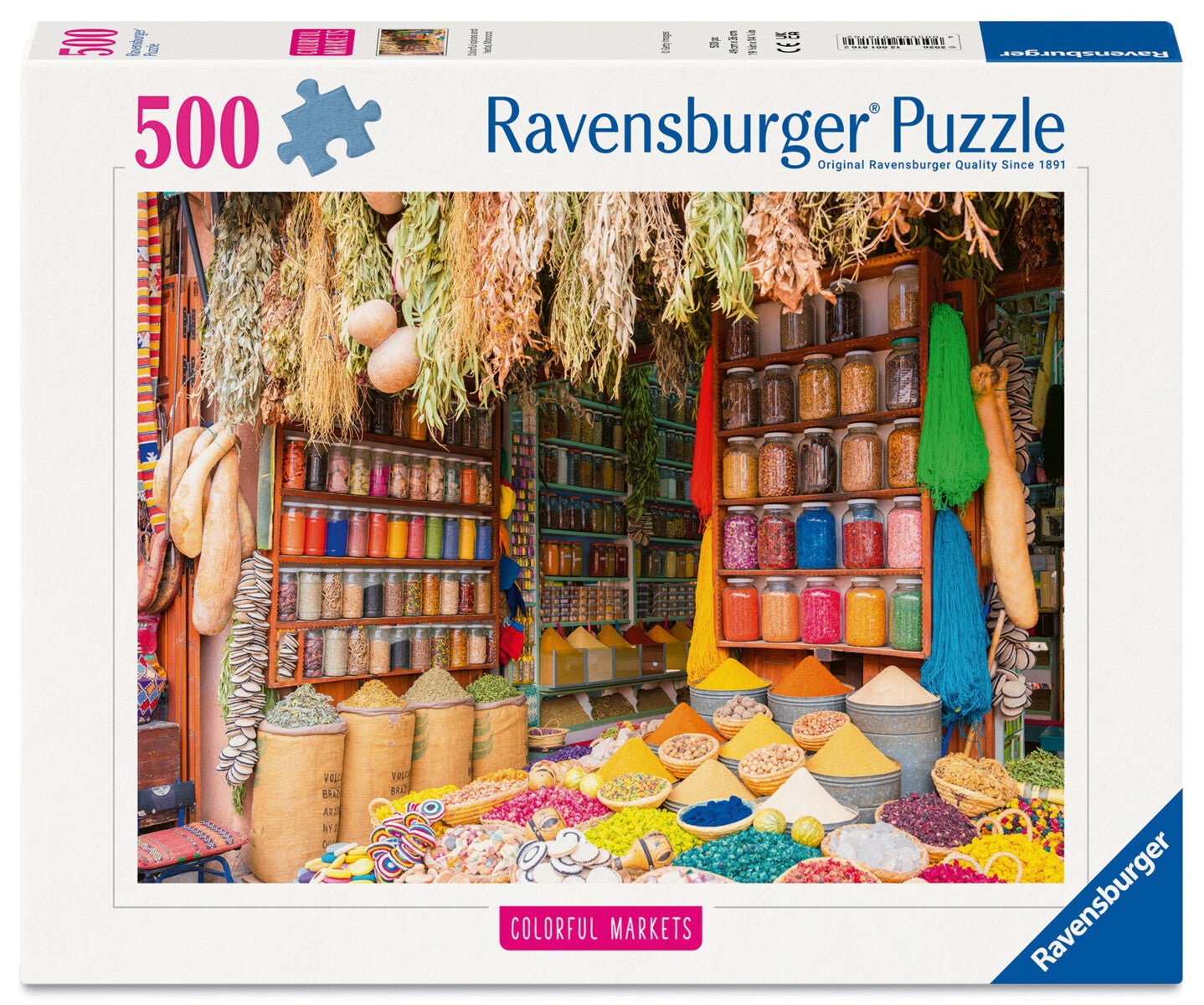 Puslespill 500 Marokko Ravensburger