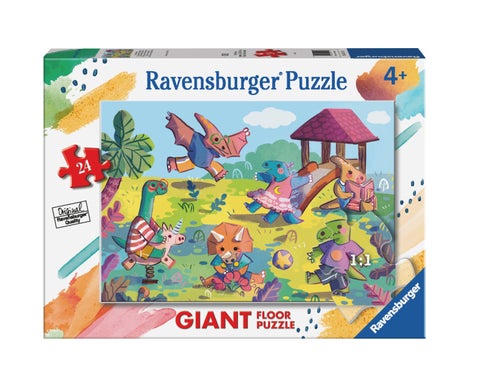 Puslespill 24 Dinosaurer gulvpusle Ravensburger