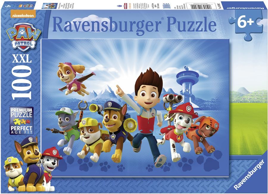 Puslespill 100 Paw Patrol Ravensburger