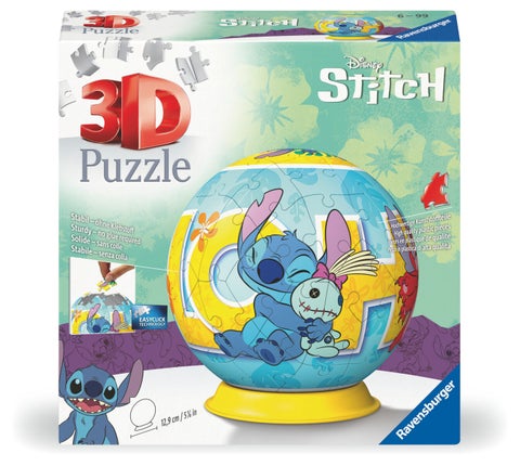 Puslespill 3D 72 WD Stitch Ravensburger