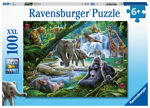 Puslespill 100 Jungel Ravensburger