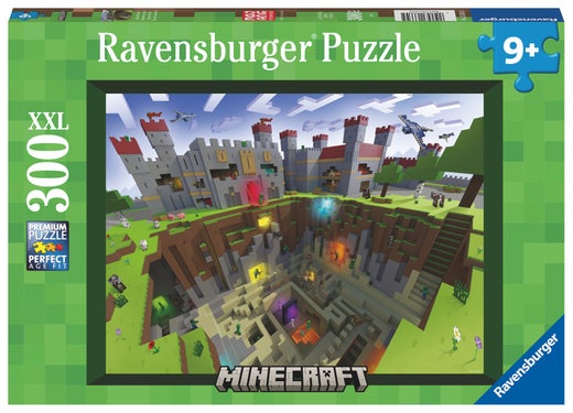Puslespill 300 Minecraft Cutaway Ravensburger