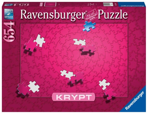 Puslespill 654 Krypt Rosa Ravensburger