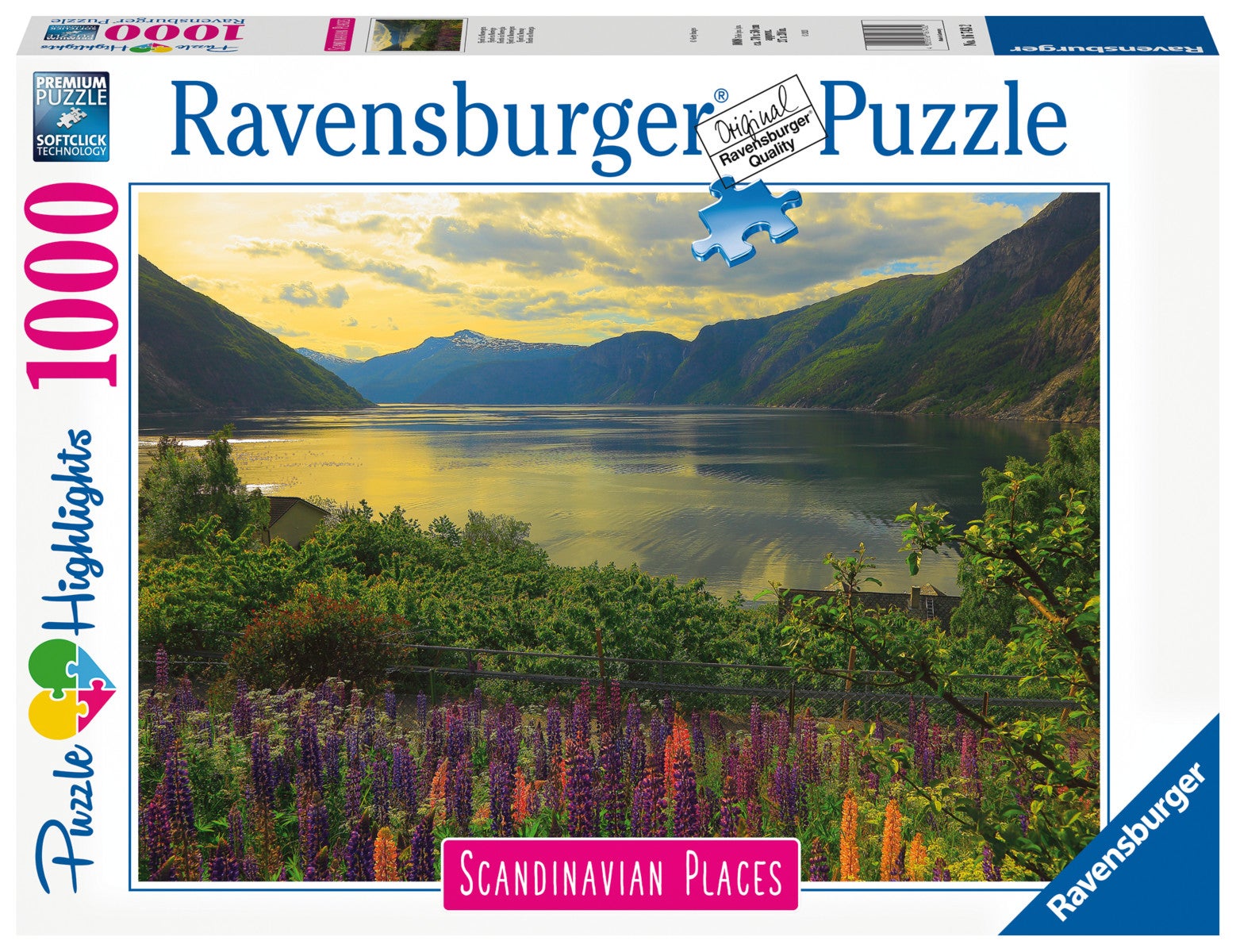 Puslespill 1000 Fjord I Norge Ravensburger