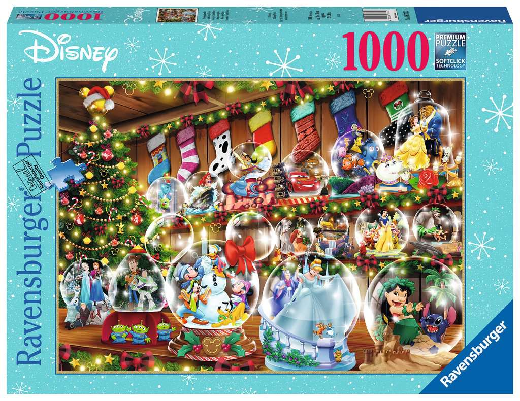 Puslespill 1000 Disney Jul Ravensburger