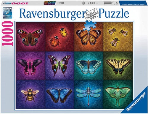 Puslespill 1000 Vakre Insekt Ravensburger