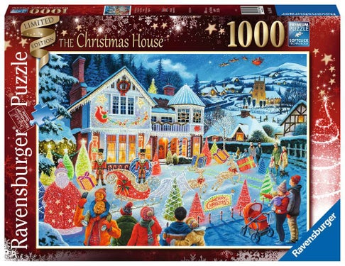 Puslespill 1000 Julehuset Ravensburger