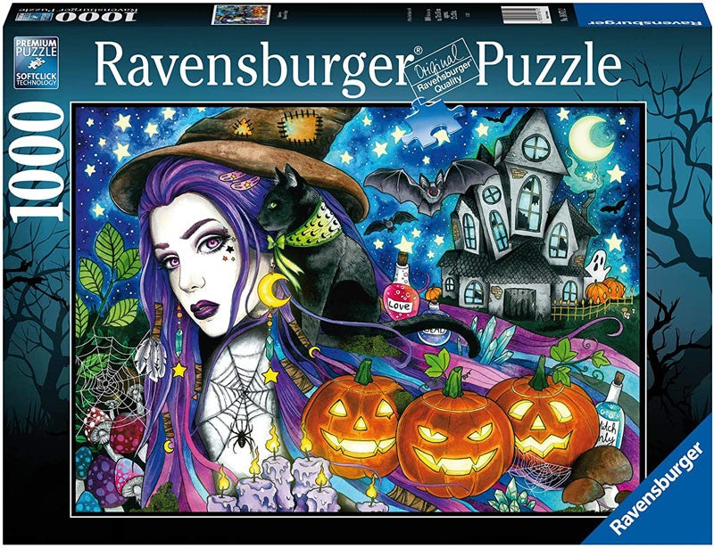 Puslespill 1000 Halloween Ravensburger