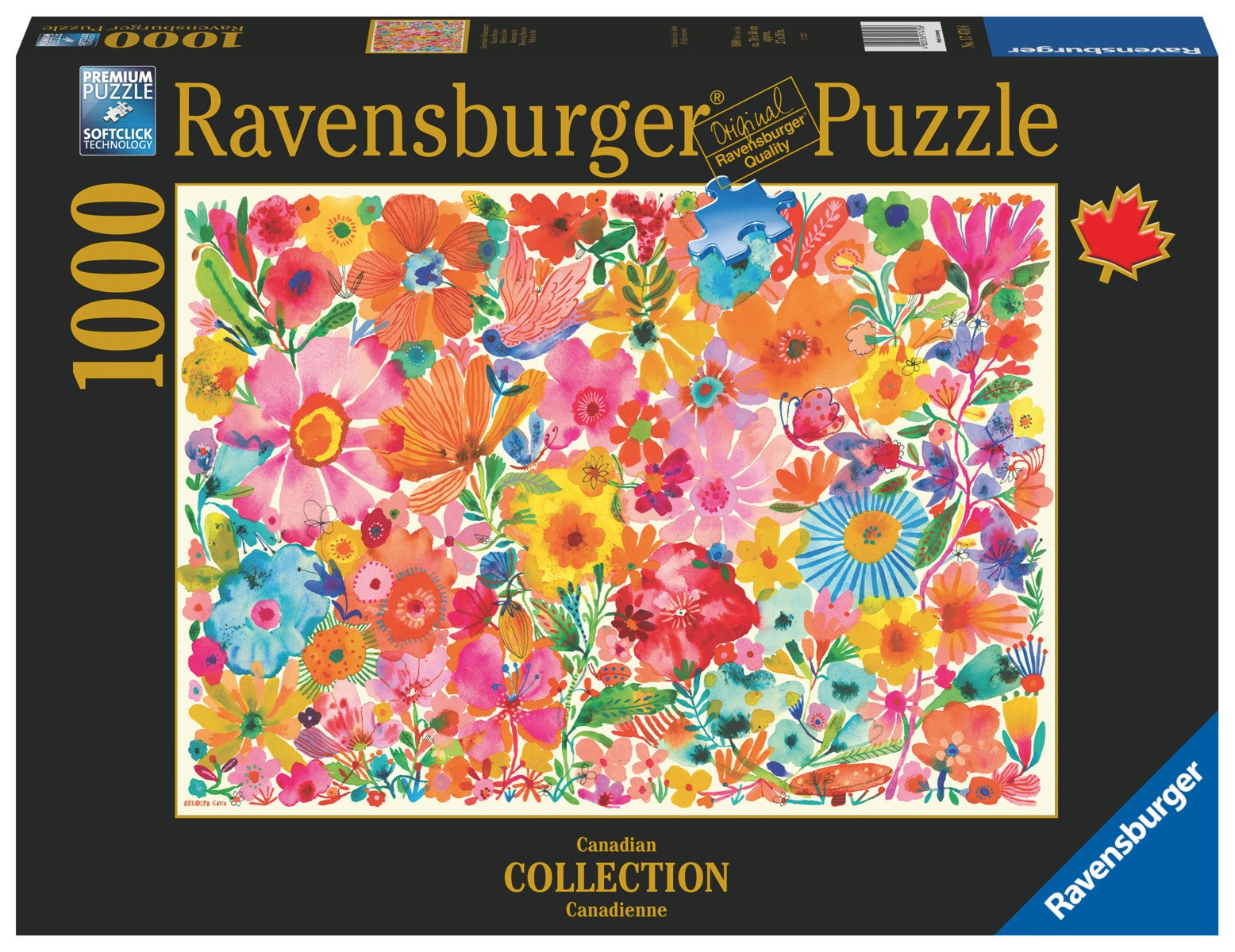 Puslespill 1000 Blomstrende Skjønnheter Ravensburg