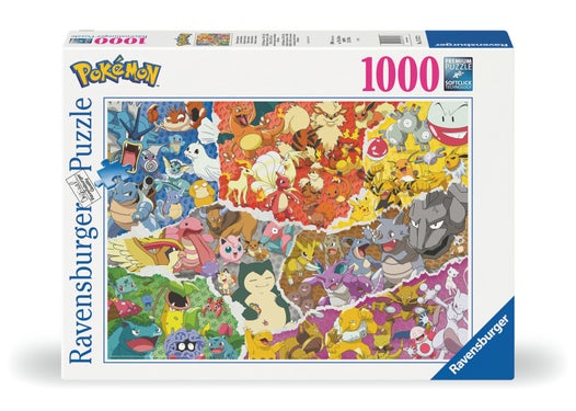 Puslespill 1000 Pokemon Eventyr Ravensburger