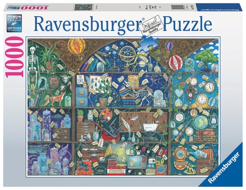 Puslespill 1000 Kuriositetskabinett Ravensburger