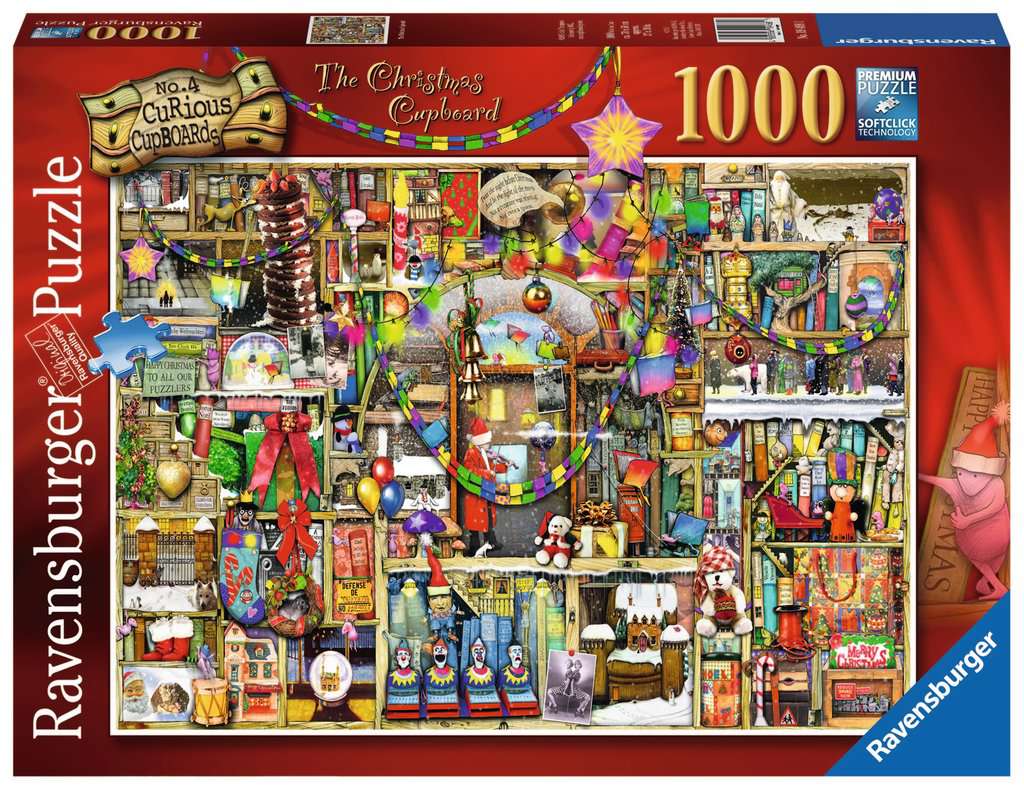 Puslespill 1000 Juleskapet Ravensburger