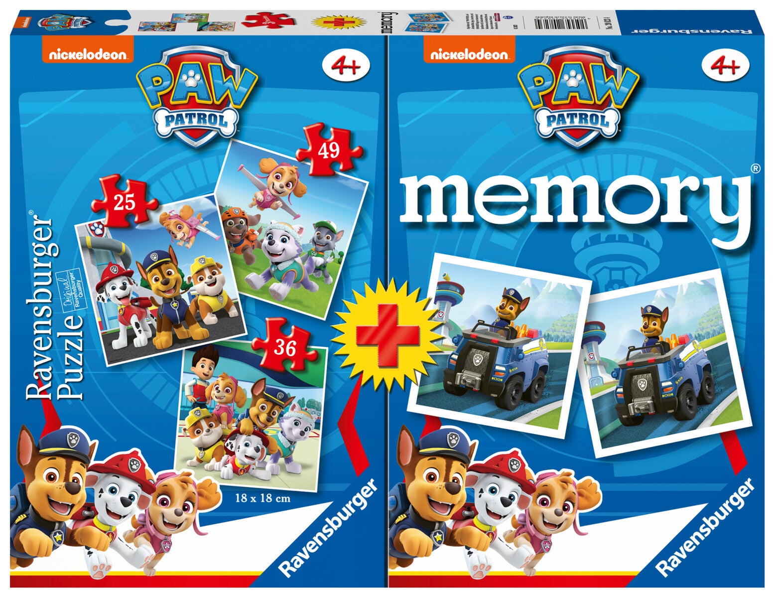 Spill Paw Patrol 3 Puzzle Memory
