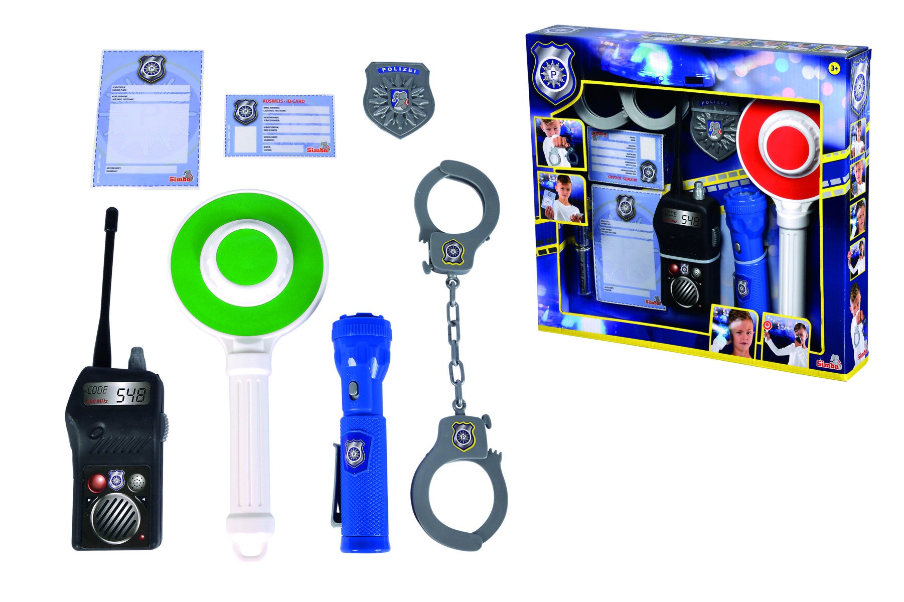 Traffic police sett 7stk