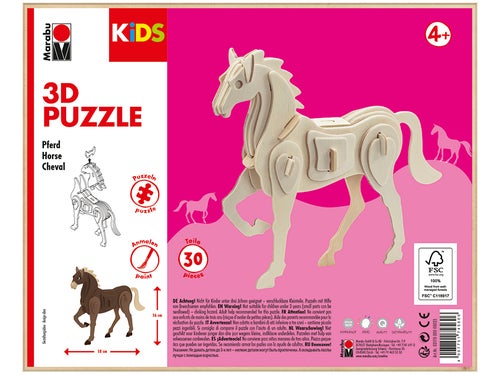 Marabu KiDS 3D Puzzle Horse