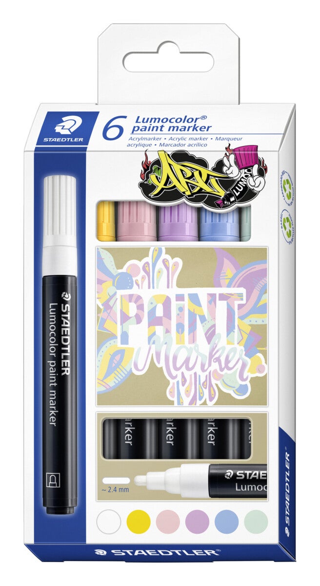 Paintmarker Lumocolor 2,4mm (6)