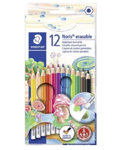 Fargeblyant Staedtler Noris "Erase" (12