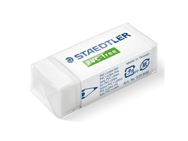 Viskelær Staedtler PVC fritt 45x19x13mm