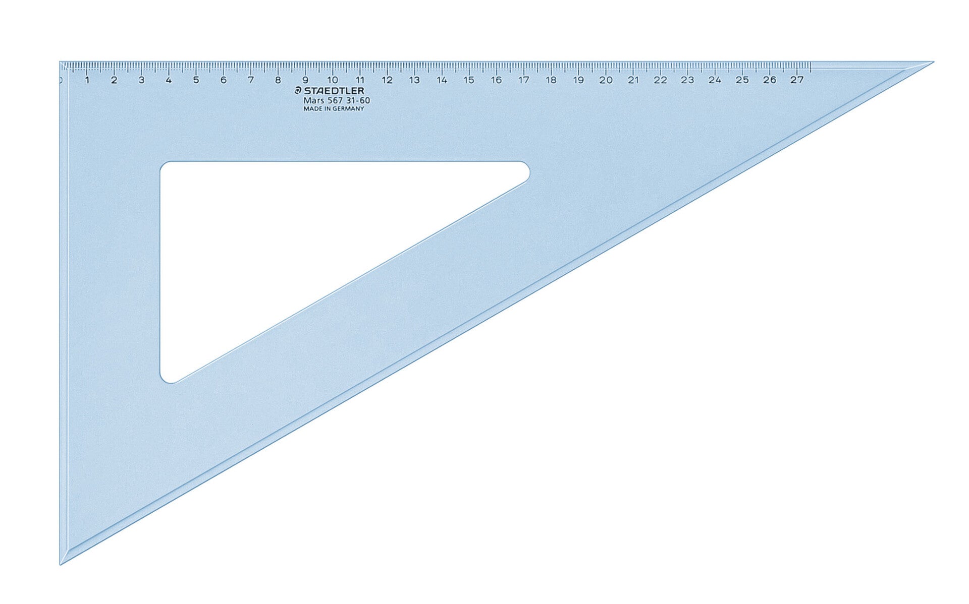 Vinkel Staedtler Mars 31cm blå