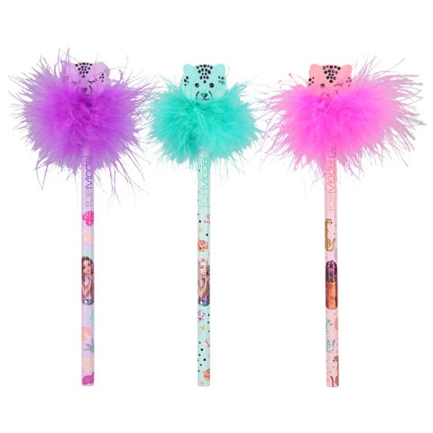 Blyant m/viskelærtopp 3ass urban jungle Topmodel