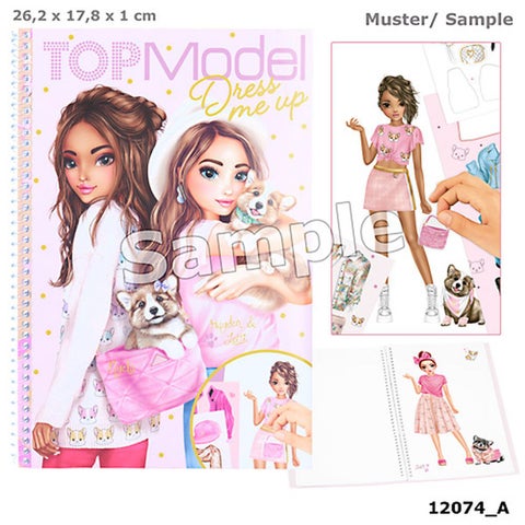 Aktivitetsbok Dress Me Up Corgi Topmodel