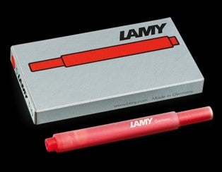 Blekk Lamy box ink cartridges T10 red