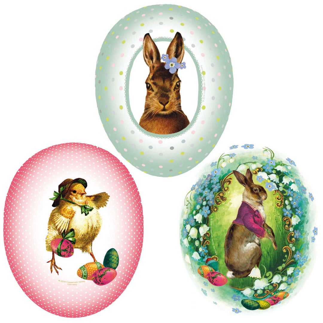 Påskeegg Retrochic 9cm