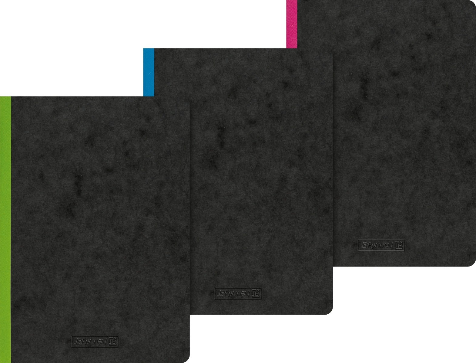 Notatbok brunnen A5 linjert ass farger