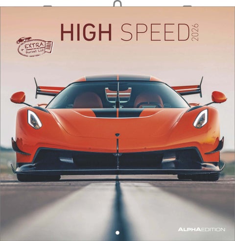 Kalender 2026 30x30 High Speed