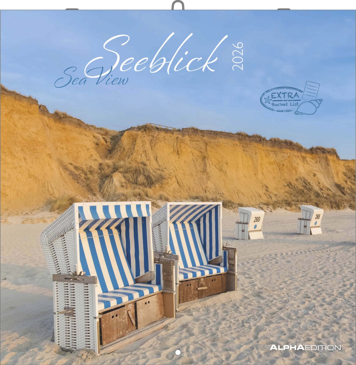 Kalender 2026 30x30 Sea View